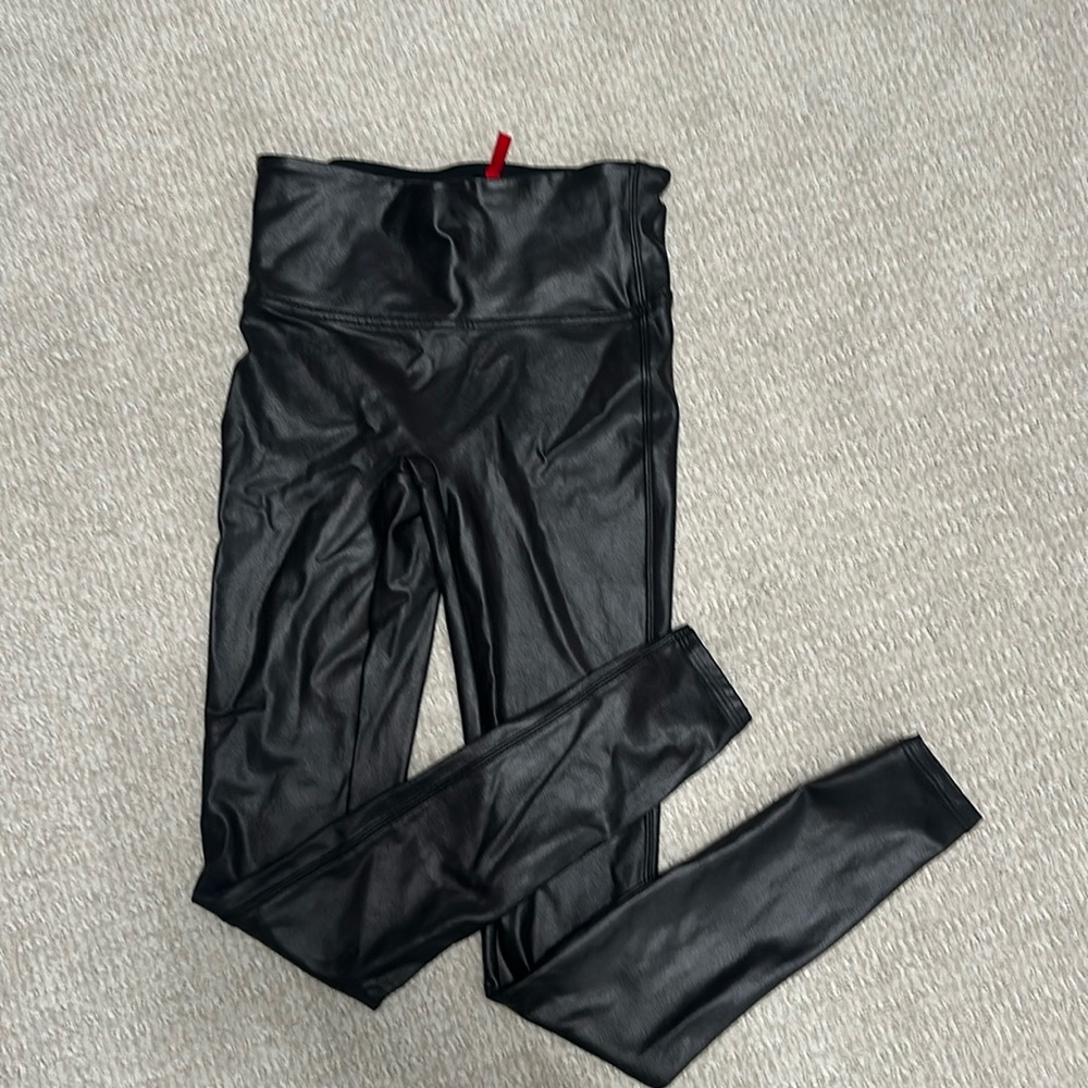 NWOT Spanx leather leggings
